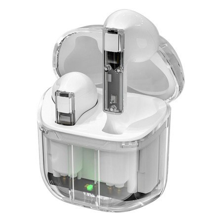 Transparent Exploration Version YX06 Bluetooth Headset Crystal TWS 5.3 Bluetooth Wireless