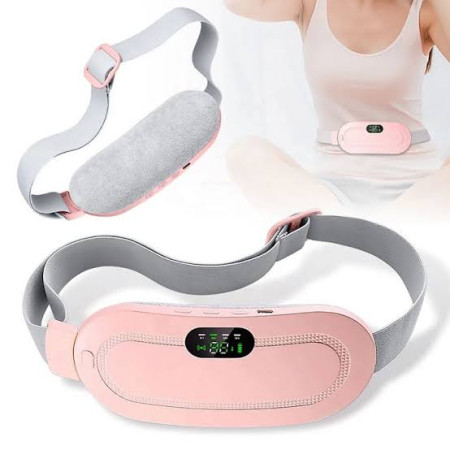 Portable Electric Heating Pad Massage Belt for Cramps & Back